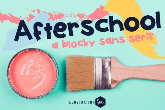 Afterschool: A Playful Script Handwritten Font for Creative Branding