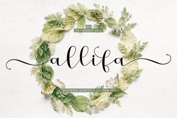 Allifa: A Script Font for Timeless Editorial Charm