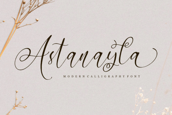 Astanayla: The Script Handwritten Font That Elevates Your Campaigns