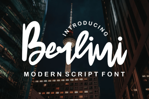 Berlini: A Script Handwritten Font That Elevates Brand Identity