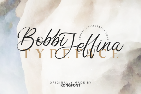 Bobbi Jeffina: A Playful Handwritten Script Font for Campaign Designers