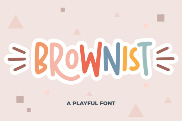 Brownist: A Script Handwritten Font for Editorial Design and Creative Projects