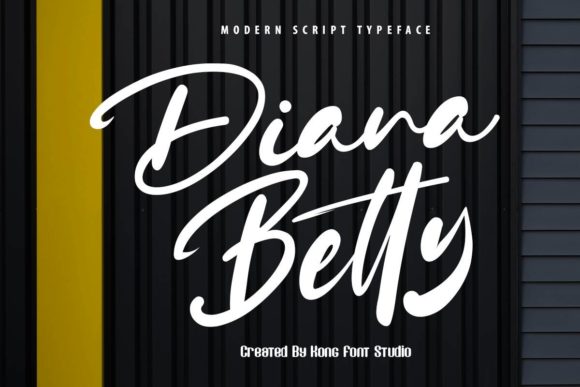 Diana Betty Font for Small Business Branding