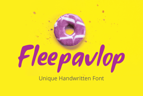 Fleepavlop: The Bold Handwritten Font for Modern Branding