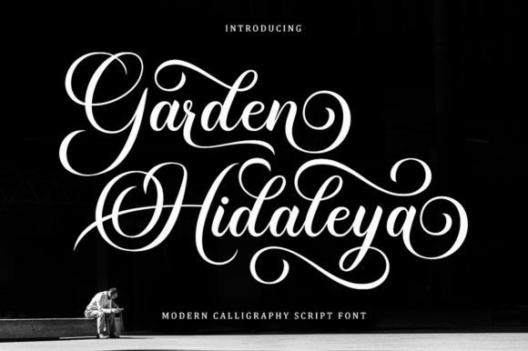 Garden Hidaleya: A Timeless Font for Handmade Creators and Printables