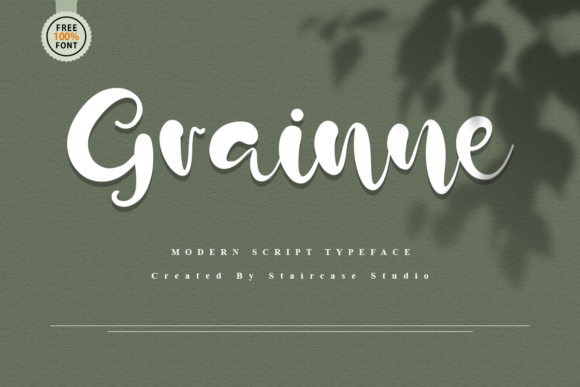 Grainne Script Font for Elegant Digital Branding