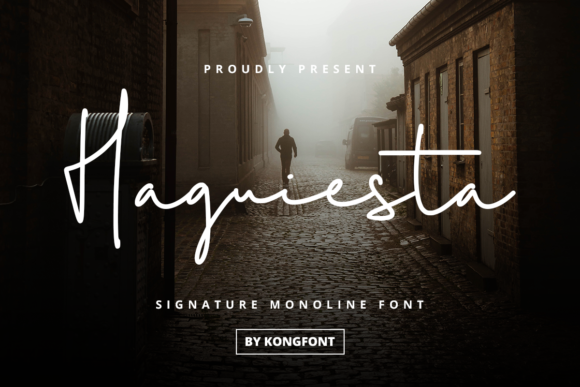 Haguiesta Font: A Playful Handwritten Script for Small Business Branding