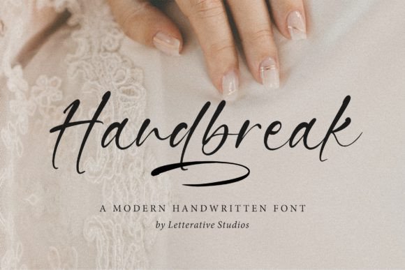 Handbreak: A Versatile Script Handwritten Font for Designers