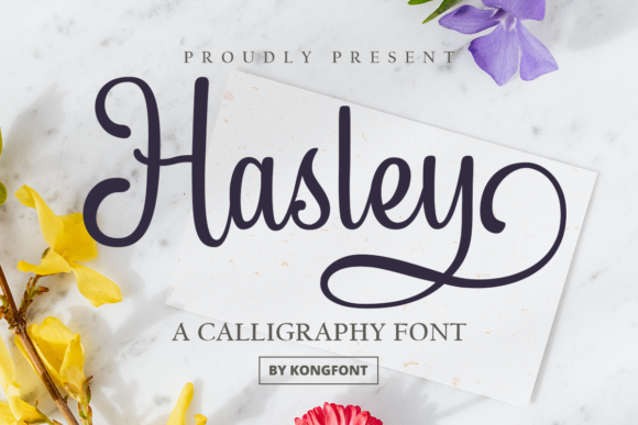 Hasley Handwritten Script Font for Crafters