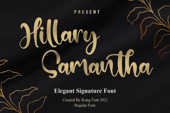 Hillary Samantha Font for Modern Web Design