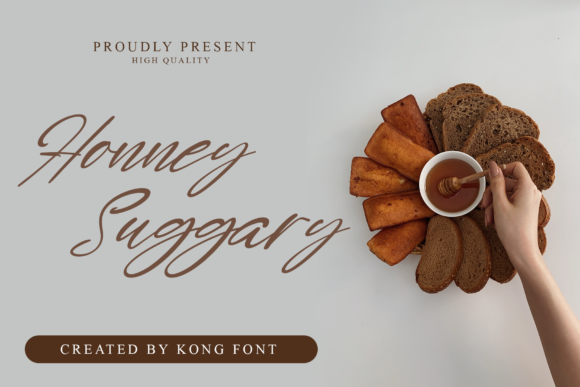 Honney Suggary: A Playful Handwritten Font for Campaigns That Stick