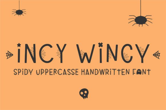 Incy Wincy: A Playful Script Font for Creative Halloween Projects