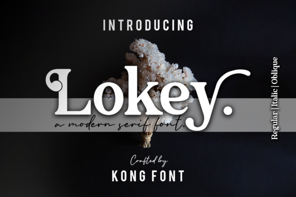 Lokey: A Playful Handwritten Script Font for Editorial Charm