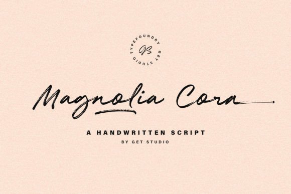 Magnolia Cora: A Unique Script Handwritten Font for Designers