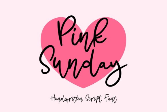 Pink Sunday: A Dazzling Script Font for Designers