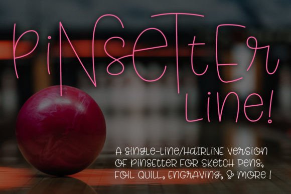 Pinsetter Line Single Line for Smaller Brands Looking to Stand Out