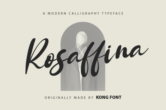 Rosaffina: A Playful Handwritten Script Font for Thoughtful Design