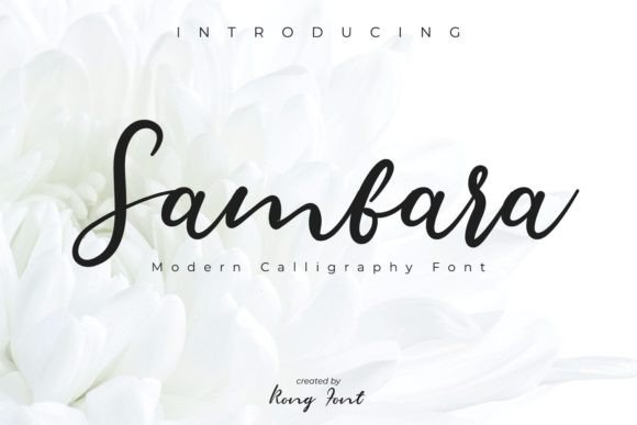 Sambara: A Playful Handwritten Script Font for Editorial Design