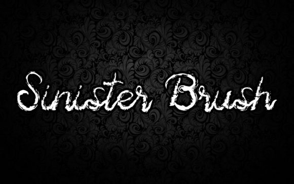 Sinister Brush: A Playful Handwritten Font for Editorial Charm