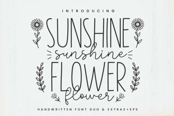 Sunshine Flower: The Perfect Font for Elevating Your Brand’s Visual Identity