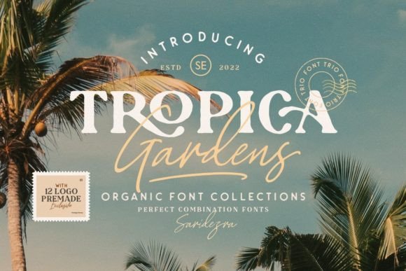 Tropica Gardens: The Font That Transformed My Bakery’s Brand