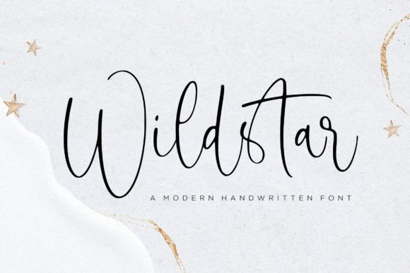 Wildstar: A Script Handwritten Font for Editorial Design and Branding